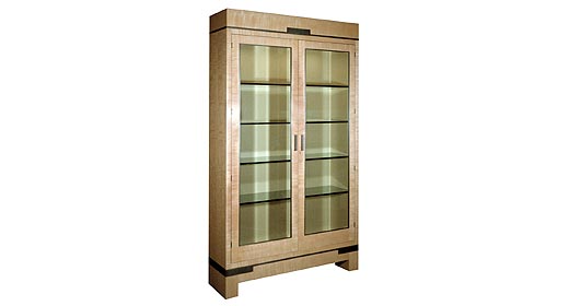 Maple Curio Cabinet